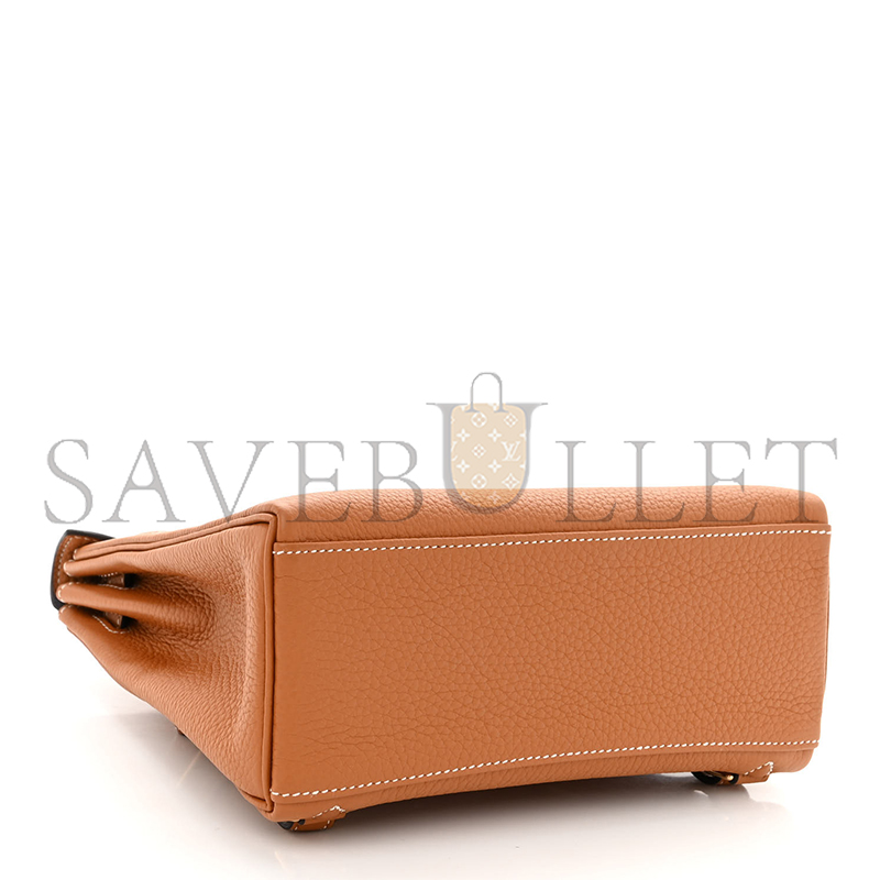 H**mes master aurillon clemence kelly ado backpack toffee (23*22*10cm)